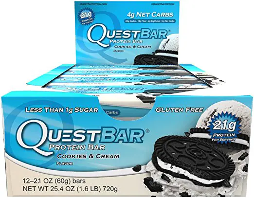 Vyvanse Side Effects Quest Bars
