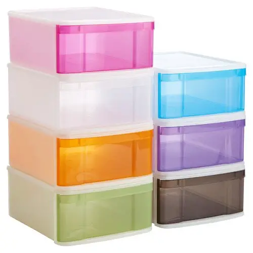 ADHD Organizers The Container Store Large Tint Stackable Drawers