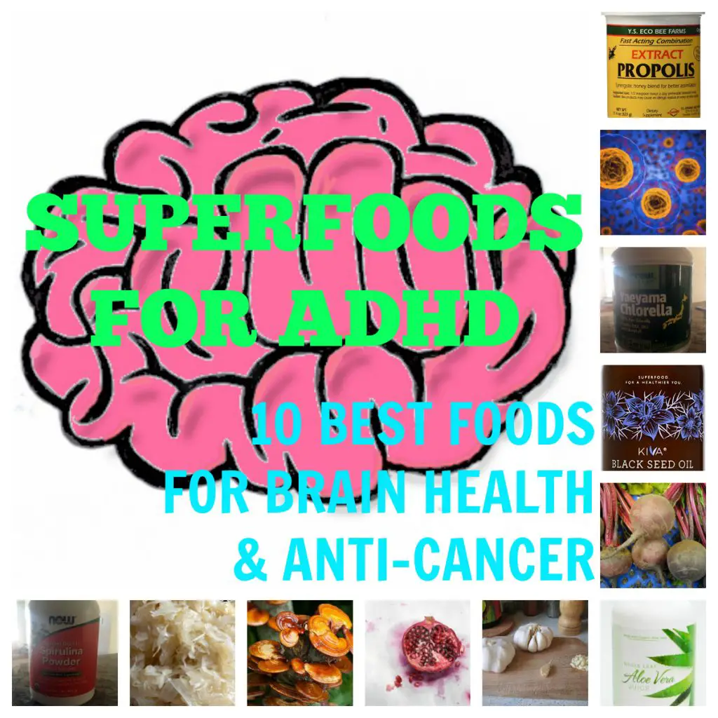 Superfoods for ADHD 10 Best Foods for Brain Health Anti-Cancer Featured Image