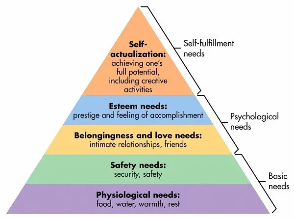 ADHD Success Cheat Sheet Maslow Hierarchy of Needs