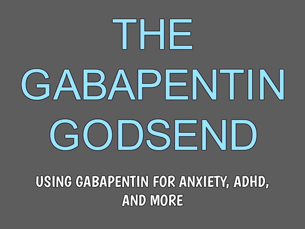 do you need prescription gabapentin