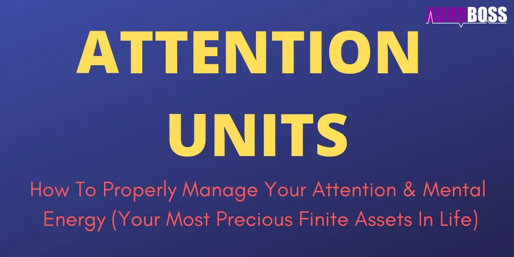 Attention Units ADHD Boss Featured Image