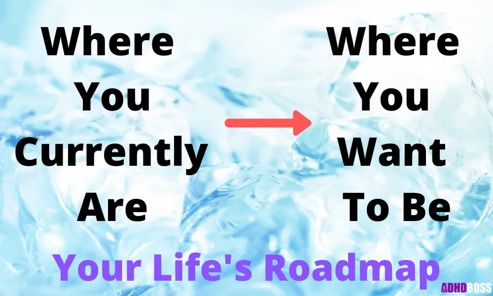 Where You Currently Are Vs. Where You Want To Be ADHD Boss